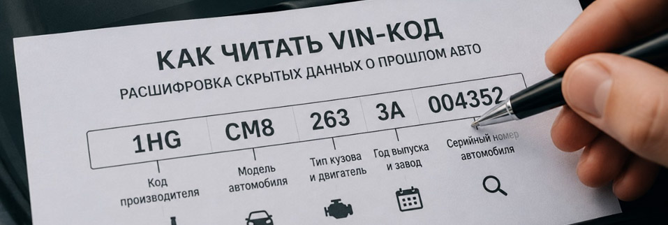 Как читать ВИН-код: расшифровка скрытых данных о прошлом авто